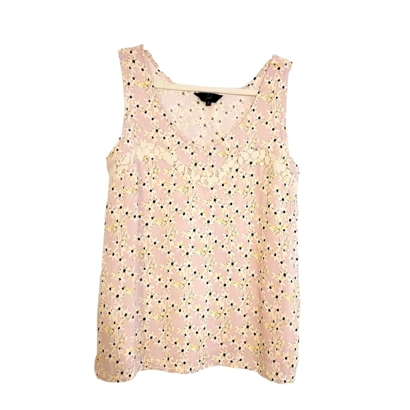 Jack Pink Daisy Boho Sleeveless Top - Picture 1 of 3